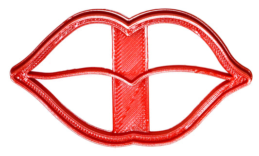 Lips Kiss Mouth Lipstick Cookie Cutter Made in USA PR815