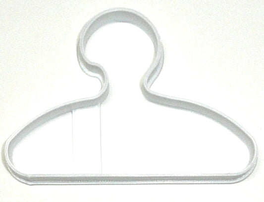 Clothes Hanger Outline Clothing Fashion Bridal Shower Cookie Cutter USA PR2620