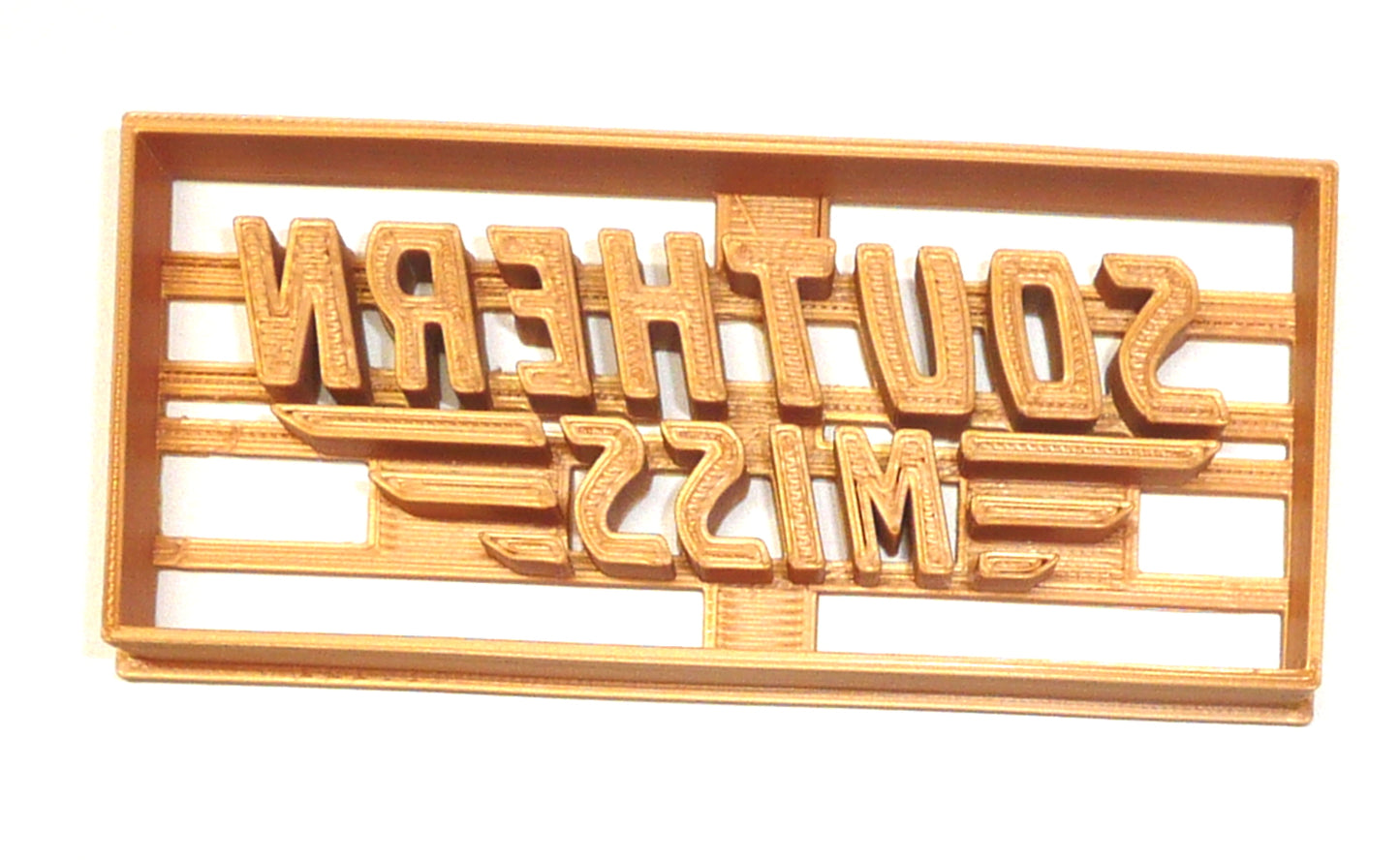 Southern Miss Mississippi Golden Eagles Cookie Cutter made In USA PR2349