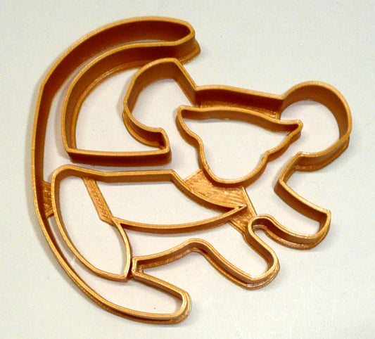 Simba Cave Painting Cub The Lion King Movie Character Cookie Cutter USA PR2891