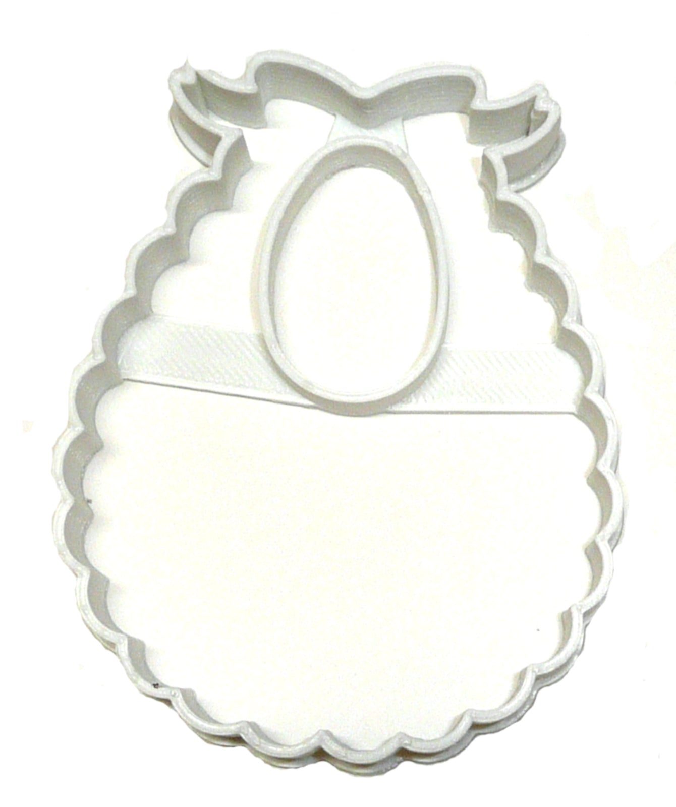 Bib Food Feeding Drool Cover Garment Infant Baby Shower Cookie Cutter USA PR2461