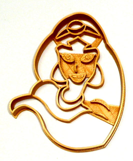 Jasmine Princess Detailed Face Aladdin Movie Character Cookie Cutter USA PR2880
