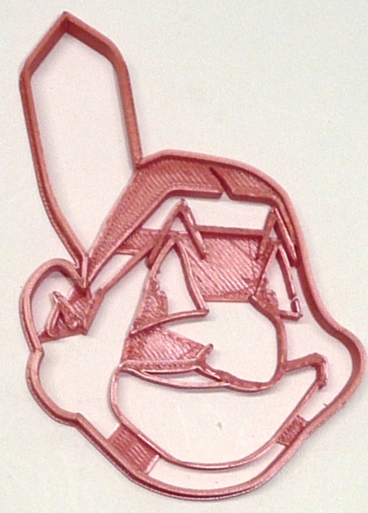 Indian Chief Native American School Mascot Cookie Cutter Made in USA PR2951