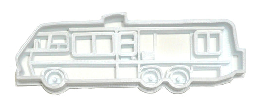 Motorhome Motor Home RV Recreational Vehicle Camping Cookie Cutter USA PR2669