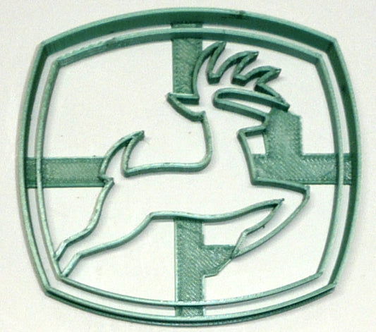 John Deere Logo Farm Tractor Heavy Equipment Cookie Cutter USA PR2990