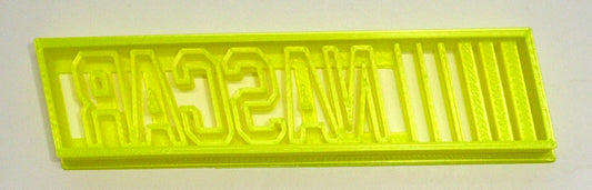 Nascar Stock Car Racing Series Race Win Victory Lane Cookie Cutter USA PR2604