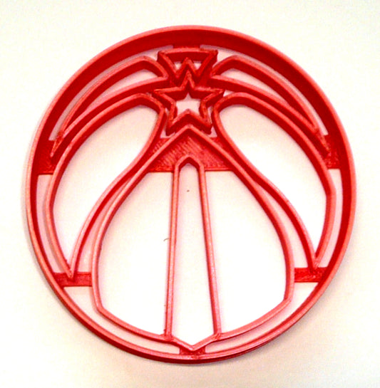 Washington Wizards Basketball Team Sports Athletics Cookie Cutter USA PR2766