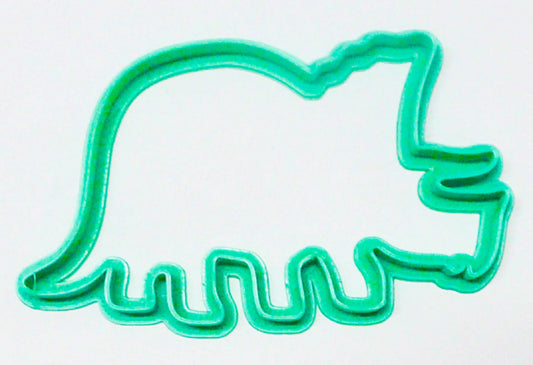 Styracosaurus Dinosaur Outline Dino Spiked Lizard Cookie Cutter USA PR2132