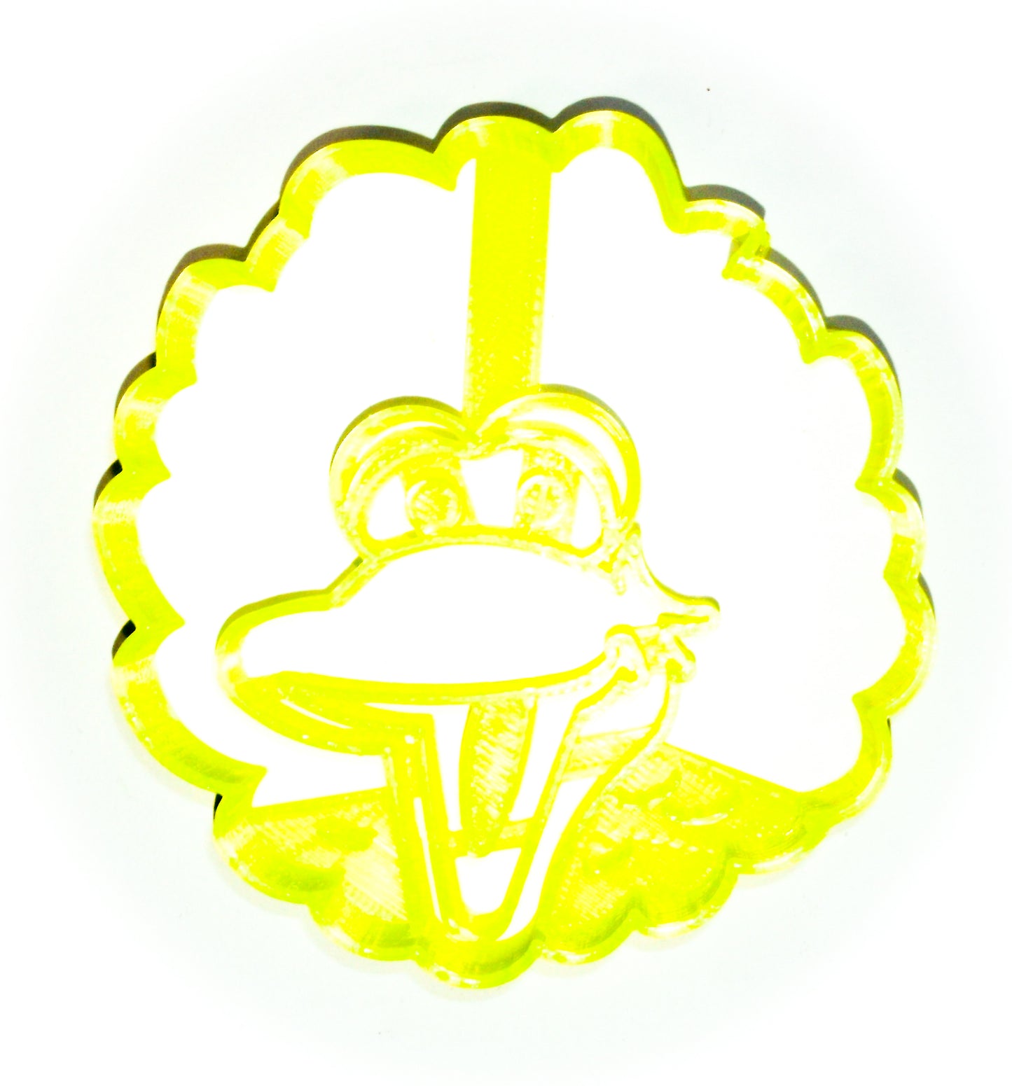 Big Bird Face Sesame Street Main Character Muppet Show Cookie Cutter USA PR2246