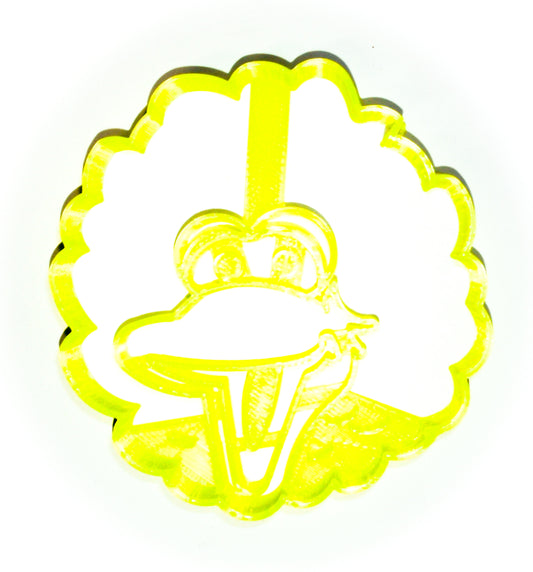 Big Bird Face Sesame Street Main Character Muppet Show Cookie Cutter USA PR2246
