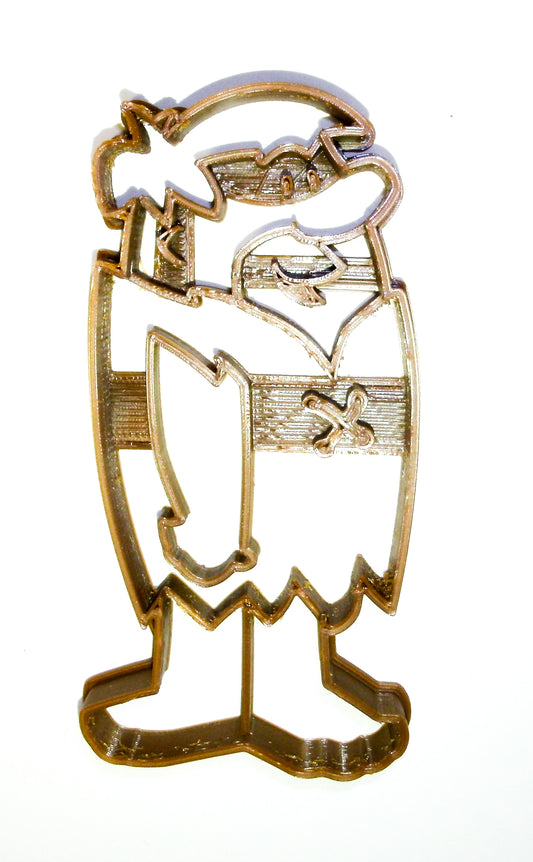 Barney Rubble Fred's Neighbor Flintstones Cookie Cutter Made In USA PR2258