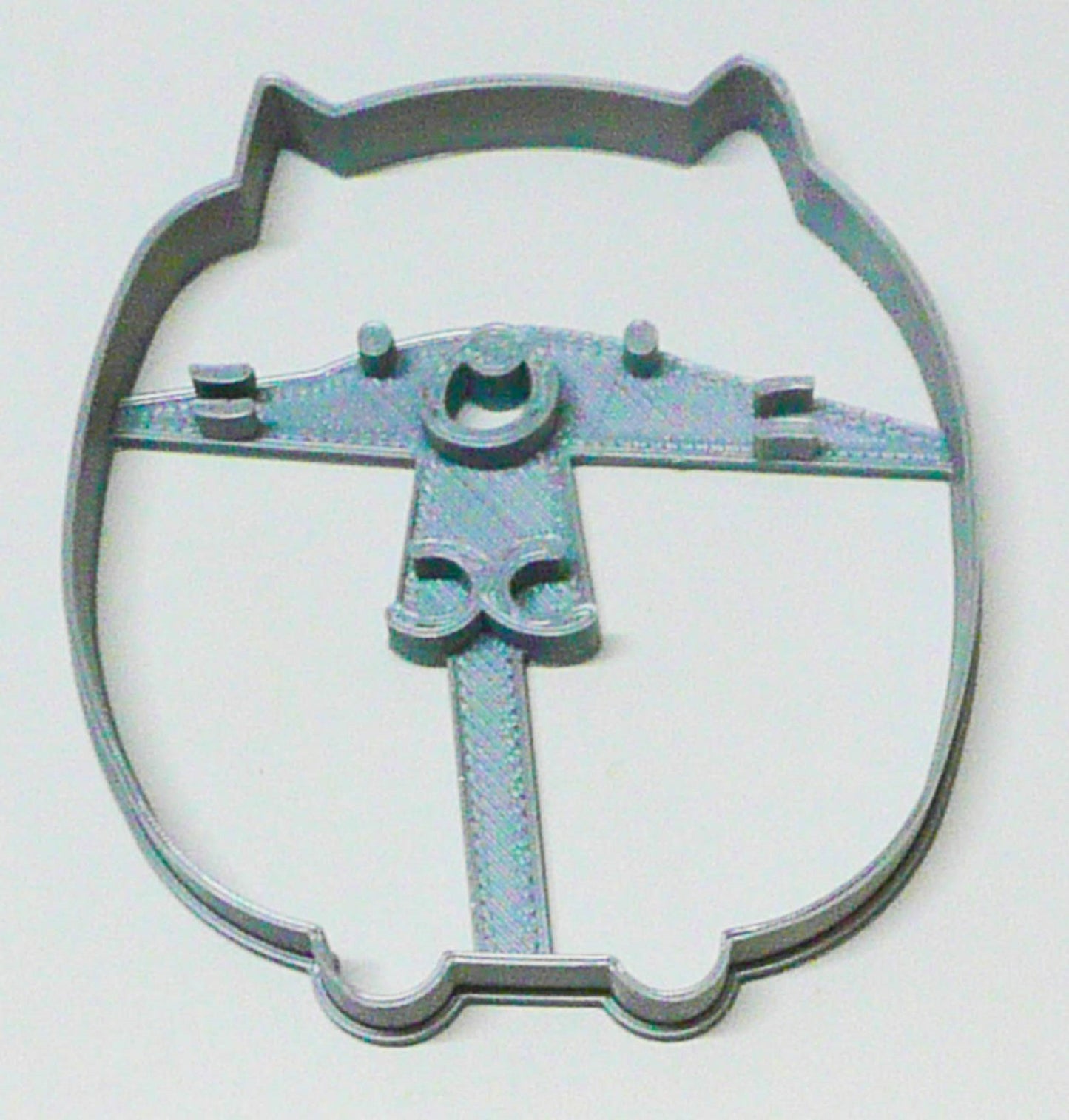 Cat Kitty Kitten Round Ball Puffy Cute Animal Cookie Cutter USA PR2471