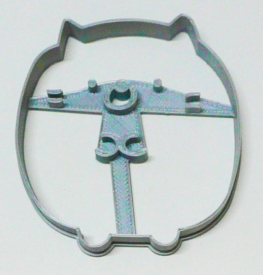 Cat Kitty Kitten Round Ball Puffy Cute Animal Cookie Cutter USA PR2471