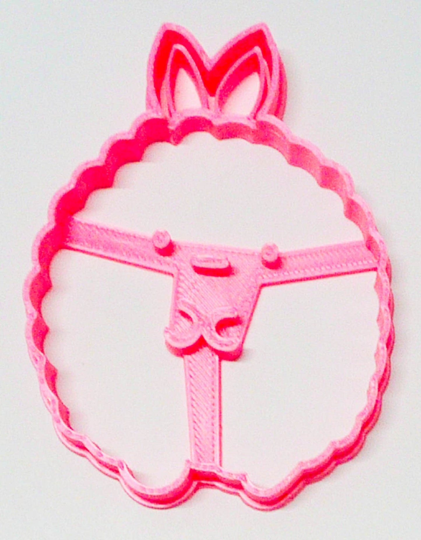 Bunny Rabbit Round Ball Puffy Cute Animal Cookie Cutter USA PR2474