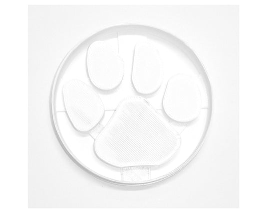 Tiger Cat Paw Print Pawprint School University Mascot Cookie Cutter USA PR2667