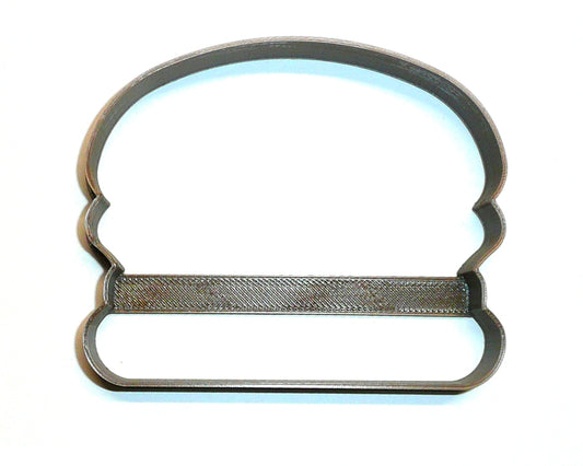 Hamburger Beef Patty Burger Sandwich Grilled Picnic Cookie Cutter USA PR2902