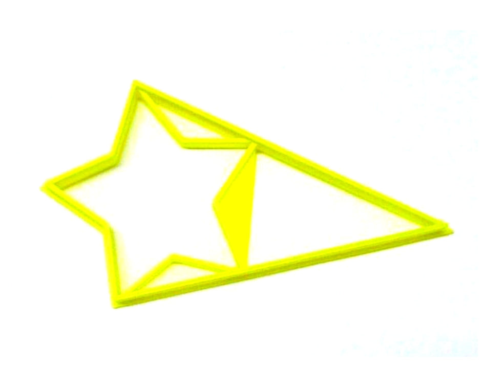 Star With Triangle Medium Size Award Design Flag Cookie Cutter USA PR3047