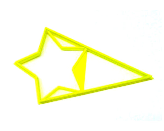 Star With Triangle Medium Size Award Design Flag Cookie Cutter USA PR3047