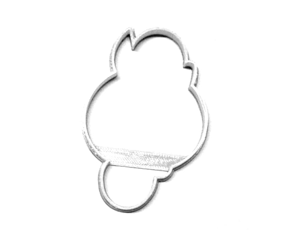 Sam The Bearded Snowman Rudolph Christmas Cartoon Cookie Cutter USA PR3054