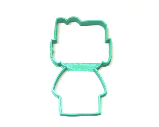 Boy Frankenstein Monster Trick Or Treat Halloween Cookie Cutter USA PR3093