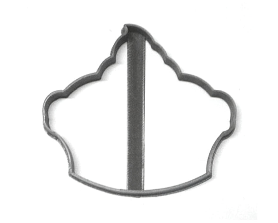 Whole Pie Outline Thanksgiving Whipped Topping Cookie Cutter USA PR3113