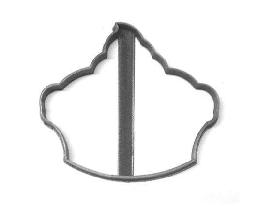 Whole Pie Outline Thanksgiving Whipped Topping Cookie Cutter USA PR3113