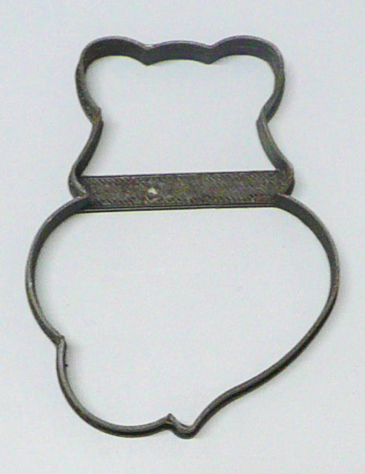 Fox Holding Heart Outline Valentine Baby Shower Cookie Cutter USA PR3164