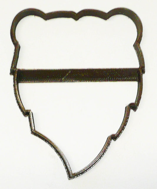 Bear Face Head Outline Furry Wild Animal Outdoors Cookie Cutter USA PR3254