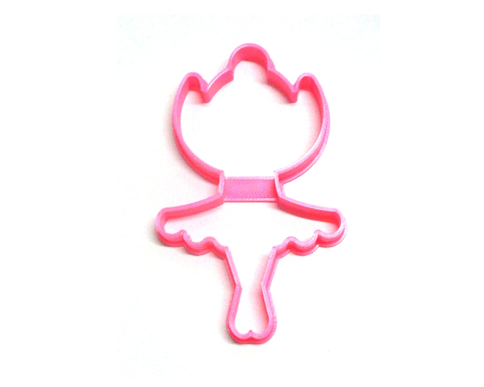 Ballerina Outline Ballet Dancer Pose One Cookie Cutter USA PR3270