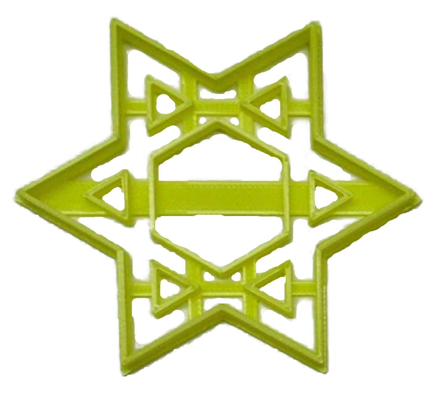 Star Of David Hebrew Shield Jewish Symbol Judaism Cookie Cutter USA PR3286
