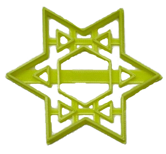 Star Of David Hebrew Shield Jewish Symbol Judaism Cookie Cutter USA PR3286