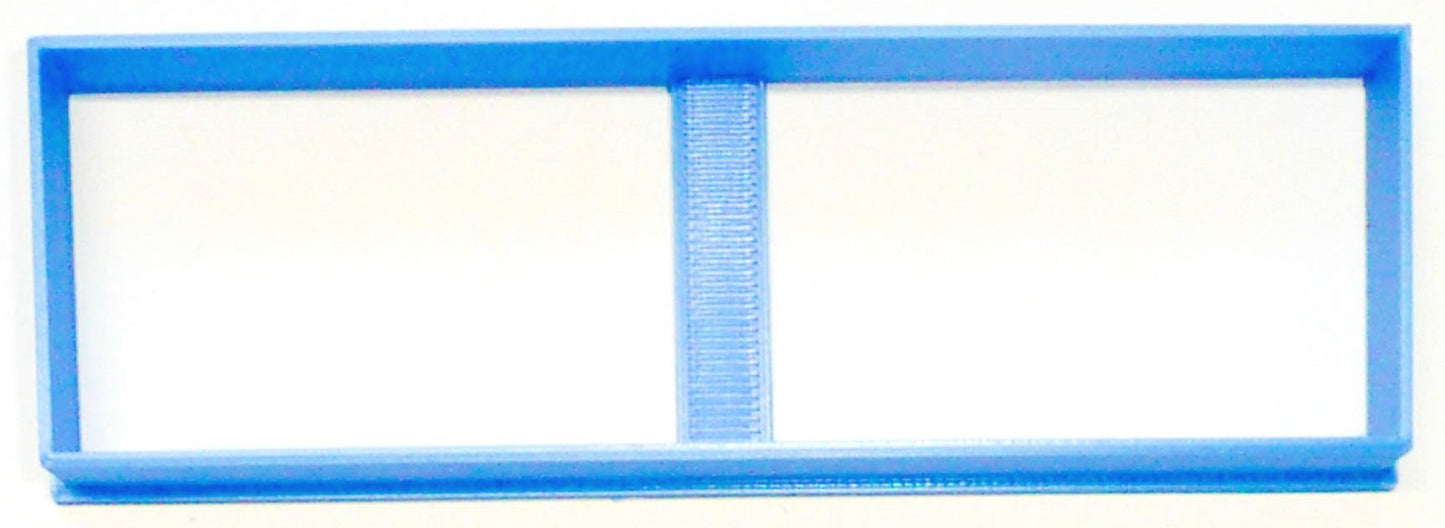 Rectangle Outline Long Shape Quadrilateral Baking Tool Cookie Cutter USA PR3374