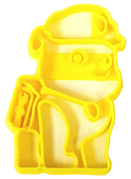Rubble Paw Patrol Construction Pup Cookie Cutter Made in USA PR787